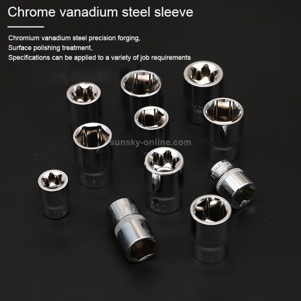 150 In 1 Multi-function Car Repair Combination Toolbox Ratchet Wrench Set