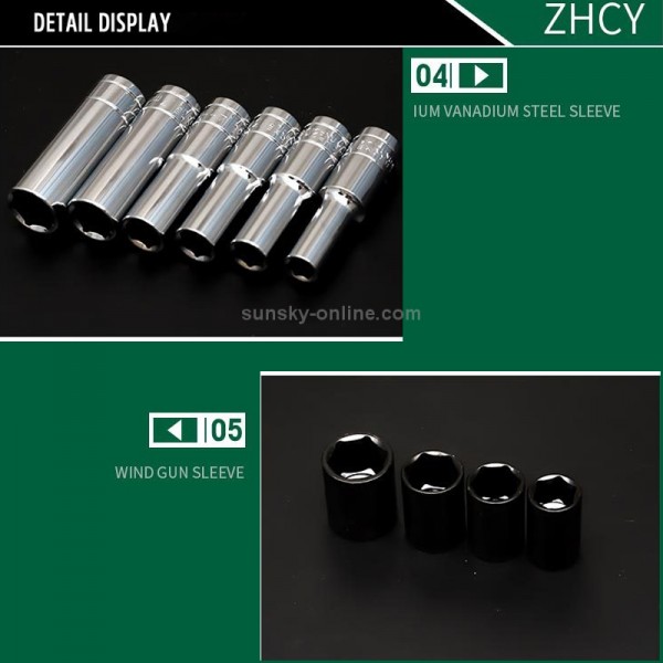 150 In 1 Multi-function Car Repair Combination Toolbox Ratchet Wrench Set