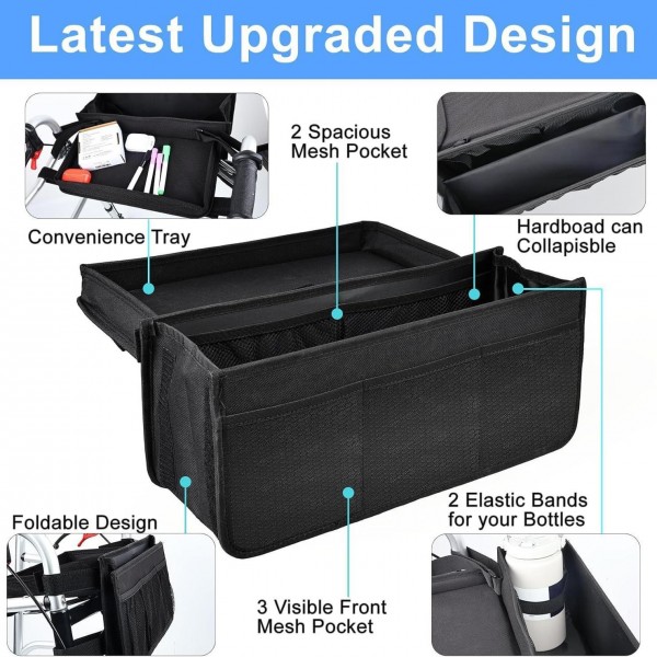 18x40x32.7cm Waterproof Foldable Walker Storage Bag With Large Capacity