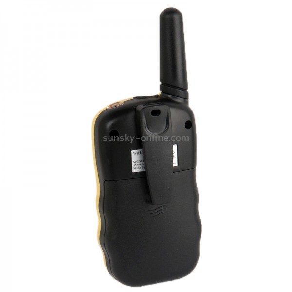 2 PCS T-388 0.5W 1.0 inch LCD 5KM Walkie Talkie(Yellow)