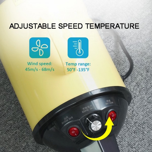 2100W Dog Dryer Stepless Speed Pet Hair Blaster Pet Water Blower 220V UK Plug(Pink)