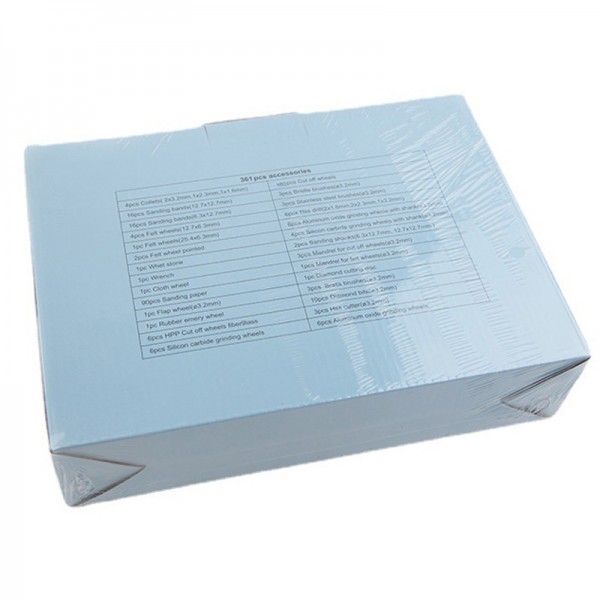 365 PCS /Set SKU01689 Polishing Electric Grinder Accessory Set Electric Drill Carving Accessories