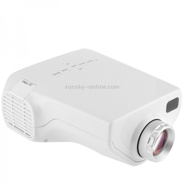 50 Lumens Portable Mini Multi-media LED Projector, Support HDMI / VGA / USB / TF Card / AV In Multiple Interface (Single LED Panel Display Technology 320 x 240 Pixels)