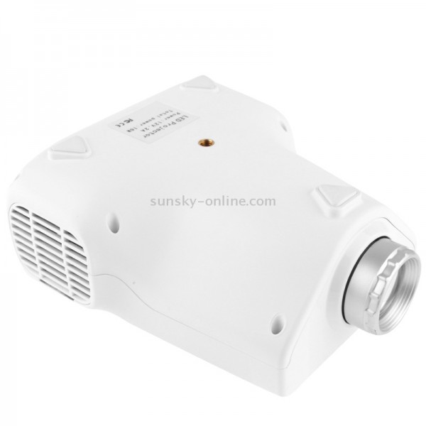 50 Lumens Portable Mini Multi-media LED Projector, Support HDMI / VGA / USB / TF Card / AV In Multiple Interface (Single LED Panel Display Technology 320 x 240 Pixels)