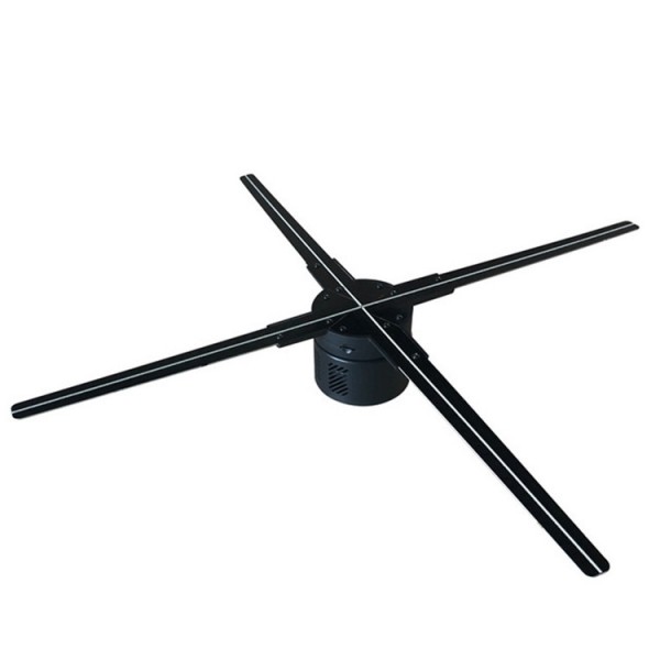 56CM KY-4 WIFI Holographic 3D Fan Shape LED Advertising Machine, Resolution: 1024 x 638 Pixels, Plug Type:US Plug
