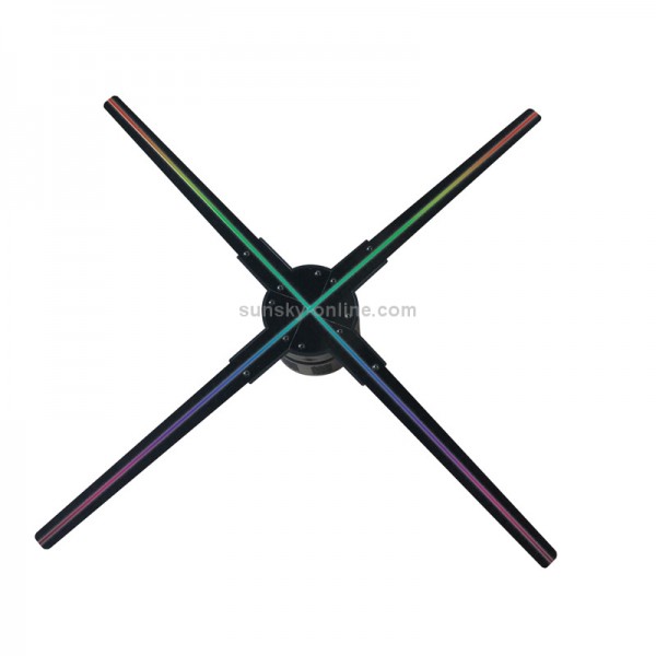 56CM KY-4 WIFI Holographic 3D Fan Shape LED Advertising Machine, Resolution: 1024 x 638 Pixels, Plug Type:US Plug