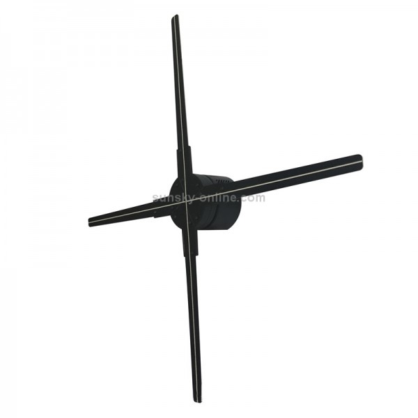 56CM KY-4 WIFI Holographic 3D Fan Shape LED Advertising Machine, Resolution: 1024 x 638 Pixels, Plug Type:US Plug