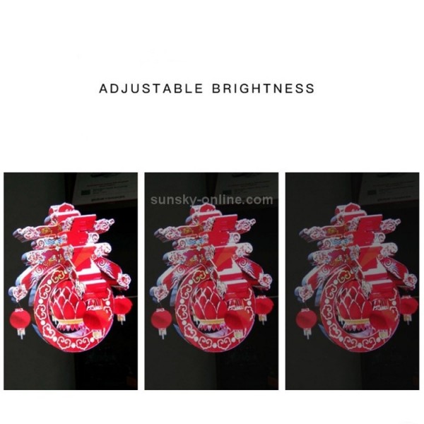 56CM KY-4 WIFI Holographic 3D Fan Shape LED Advertising Machine, Resolution: 1024 x 638 Pixels, Plug Type:US Plug