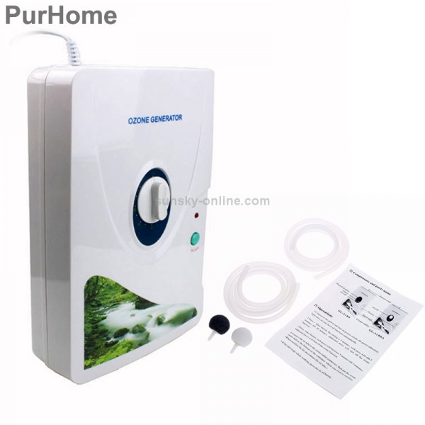 600MG Ozone Generator Cleaner Sterilizer for Vegetables and Fruits (110V US Plug)