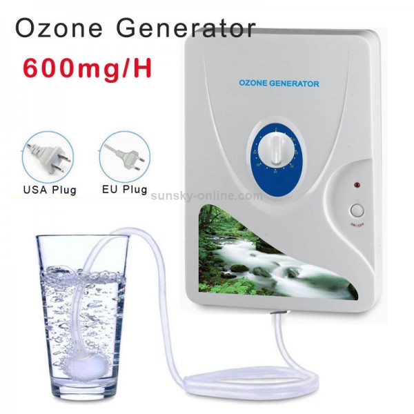 600MG Ozone Generator Cleaner Sterilizer for Vegetables and Fruits (110V US Plug)