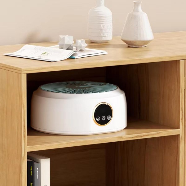 600W Smart Touch Control Foldable Clothes Dryer Portable Laundry Dry Machine with LED Display, Adjustable Temperature & Timer EU Plug