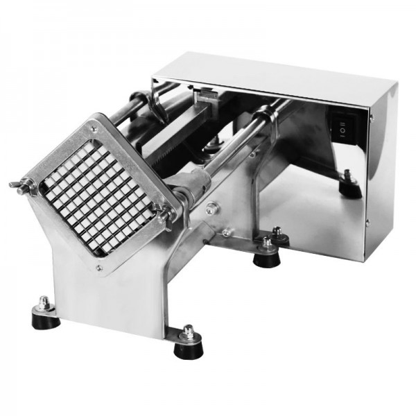 60W Commercial French Fry Cutter Electric Potato Cutter Machine With 3 Blade US Plug