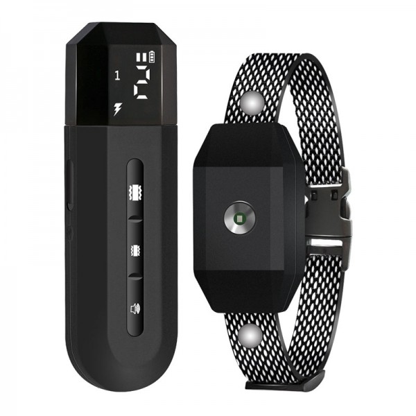 669N-1 Smart Remote Control Dog Trainer Stop Barker Waterproof Vibration Collar