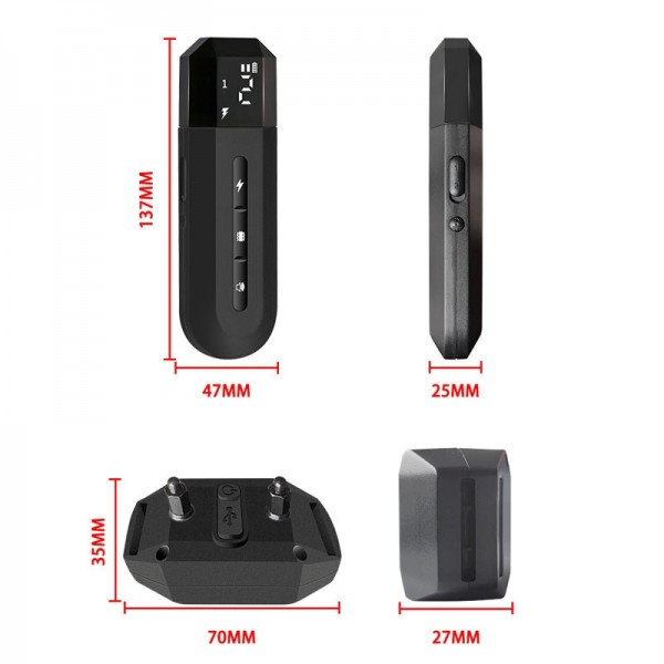 669N-1 Smart Remote Control Dog Trainer Stop Barker Waterproof Vibration Collar
