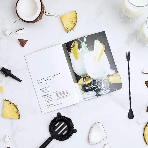 8 In 1 Stainless Steel Bartender Set Cocktail Tools