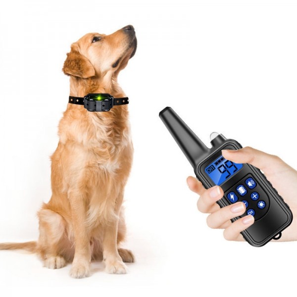 800m Remote Control Stop Barker Dog Trainer Smart Anti-Disturbance Vibration Collar, Specification: With 1 Collar