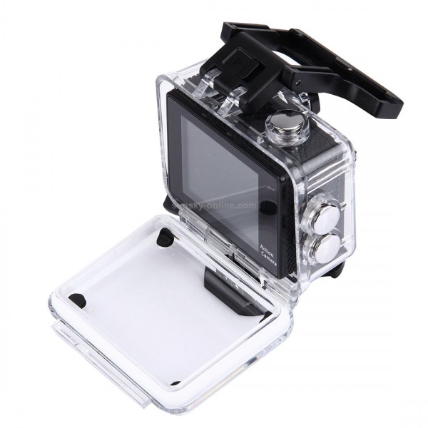 A7 HD 1080P 2.0 inch LCD Screen Sports Camcorder with Waterproof Case, 30m Waterproof(Black)