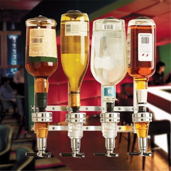 Aluminum Alloy Wall-mounted Dosing Dispenser Cocktail Bartender Wine Head, Specification:Quantitative 30 ml