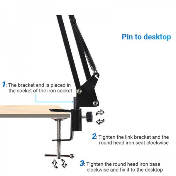 BM800+V8S Sound Card Set  Audio Condenser Mic Studio Singing Microphone