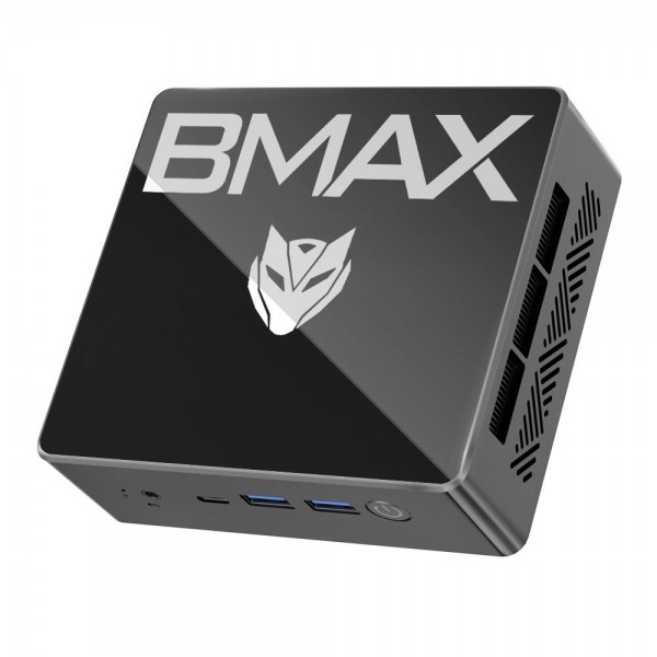BMAX B4 Turbo Windows 11 Mini PC, 16GB+1TB, Intel Processor N150, Support 3 Monitors Output(US Plug)