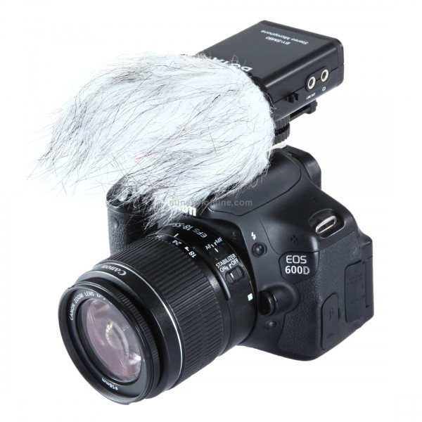 BOYA BY-SM80 Stereo X/Y Condenser Microphone with Integrated Shock Mount Cold-shoe Mount & Windshield for DSLR Cameras and Video Cameras(Black)