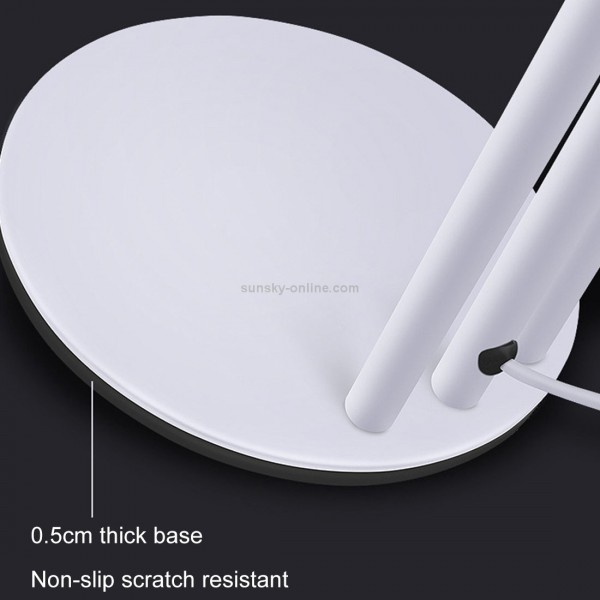 Base Three Heads Universal Cell Phone Holder Bracket Selfie Ring Light with 3-Color Light Adjustment