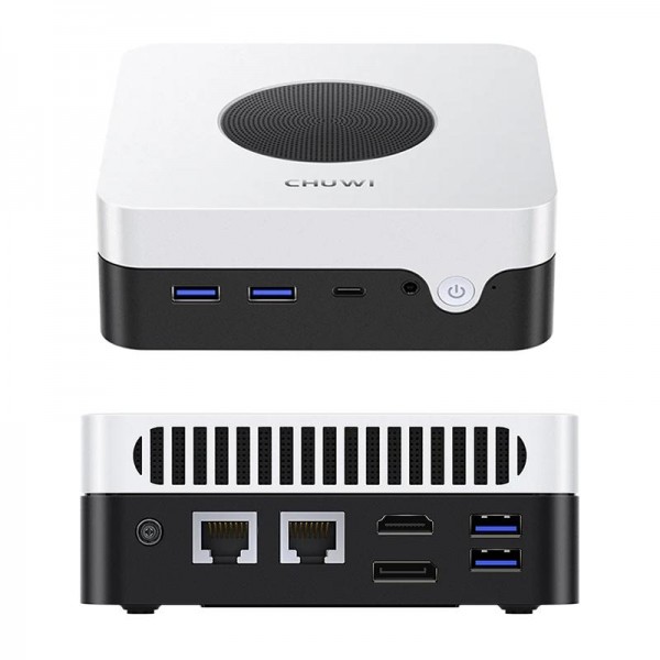 CHIWI LarkBox X Mini PC, Windows 10, AMD Ryzen 7 N150 Quad Core up to 4.0 GHz, 16GB+512GB, Support WiFi 6, Bluetooth 5.2
