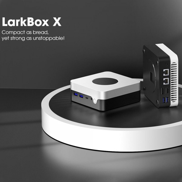 CHIWI LarkBox X Mini PC, Windows 10, AMD Ryzen 7 N150 Quad Core up to 4.0 GHz, 16GB+512GB, Support WiFi 6, Bluetooth 5.2