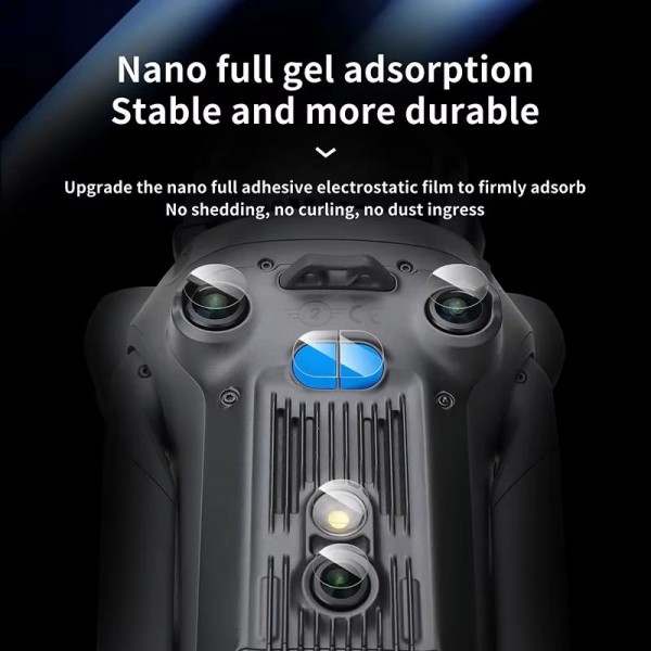 CQT Nano Coating Protective Film for DJI Mavic 4 Pro Lens & Sensor Screen Protector with Hot Air Blower Kit