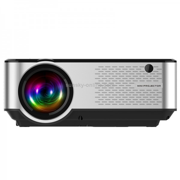 Cheerlux C9 1280x720 720P HD Smart Projector, Support HDMI x 2 / USB x 2 / VGA / AV(Black)