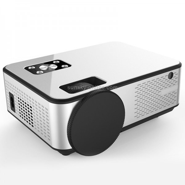 Cheerlux C9 1280x720 720P HD Smart Projector, Support HDMI x 2 / USB x 2 / VGA / AV(Black)
