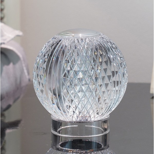 Crystal Ball Small Table Lamp USB Acrylic Night Light, Specification: MT2 80 x 80mm