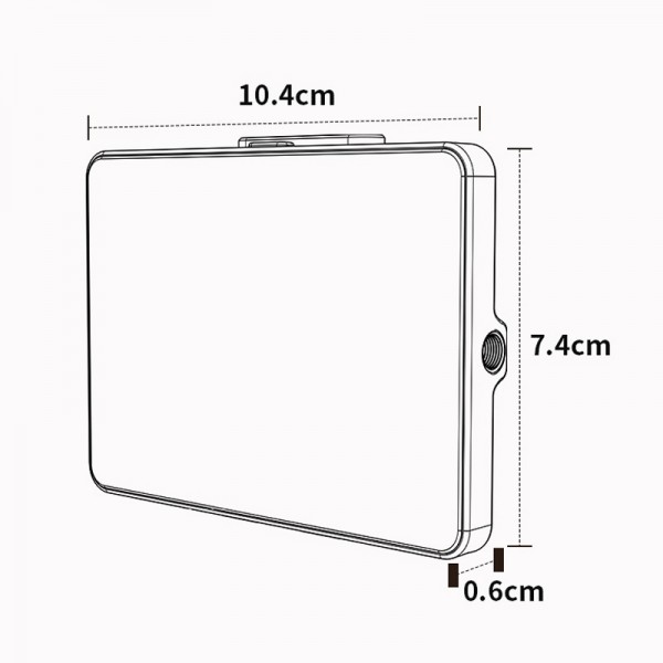 Desiontal M15 3 Color Temperature Rechargeable Pocket Light Mini Photography Light LED Outdoor Shooting Supplementary Light