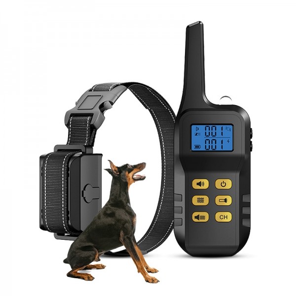 Dog Training Device Automatic Bark Stopper Dog Training Electronic Collar, Style: For-One-Dog(Red)