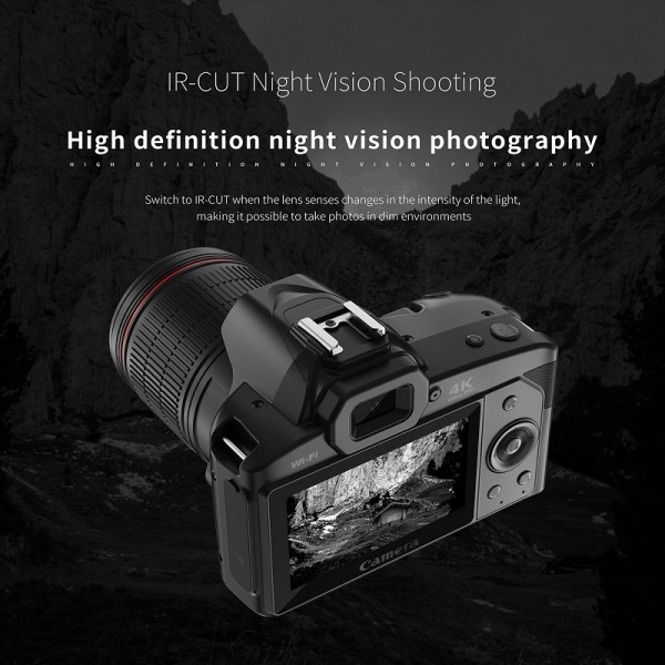 Dual-camera Night Vision 64 Million Pixel High-definition WIFI Digital Camera Standard Without Memory Card