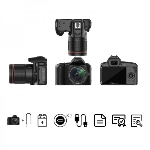 Dual-camera Night Vision 64 Million Pixel High-definition WIFI Digital Camera Standard Without Memory Card