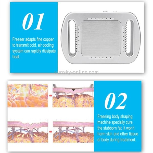 Extremely Fast Fat-Reducing Beauty Shaping Instrument, Specifications:110V US Plug(White)