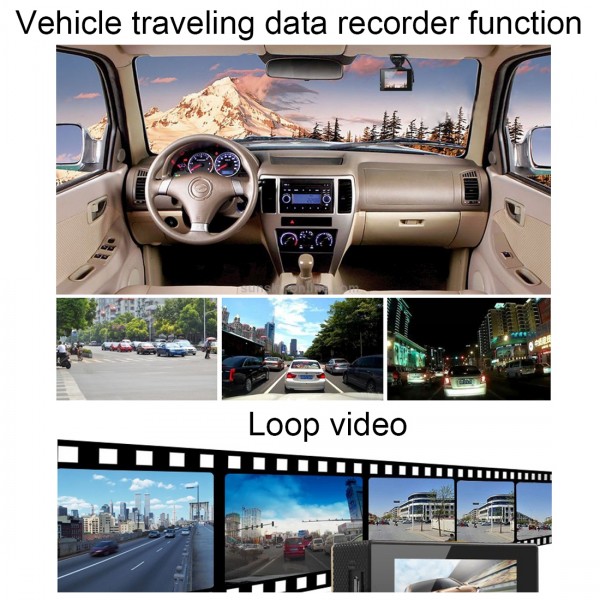 F60 2.0 inch Screen 170 Degrees Wide Angle WiFi Sport Action Camera Camcorder with Waterproof Housing Case, Support 64GB Micro SD Card(Blue)