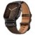 Black Brown Crazy Horse Leather Black Buckle3 