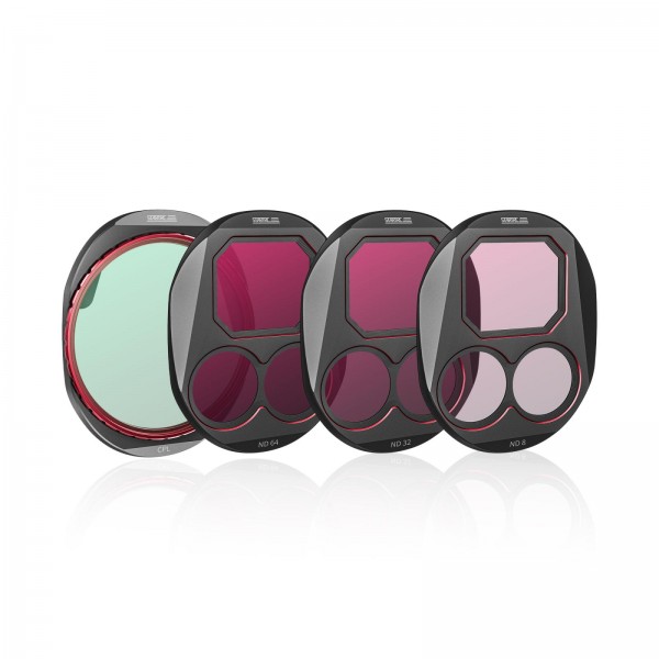 For DJI Mavic 4 Pro STARTRC 4 in 1 CPL ND8 ND32 ND64 Lens Filter Kit