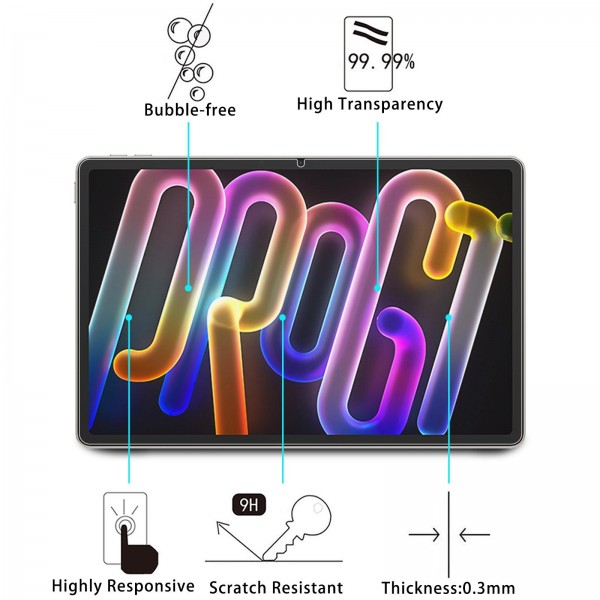 For Lenovo Yoga Tab/Xiaoxin Pad Pro GT 11.1 25pcs 9H 0.3mm Explosion-proof Tempered Glass Film