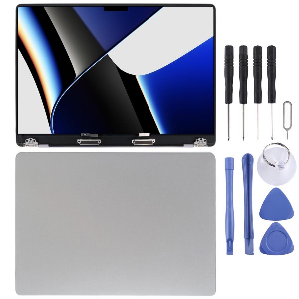 For MacBook Pro 14 2021 A2442 Original Full LCD Display Screen (Silver)