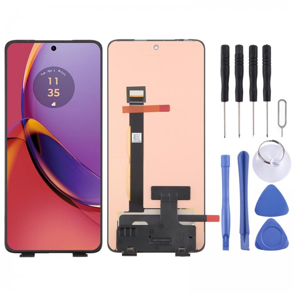 For Motorola Moto G84 5G AMOLED Original LCD Screen with Digitizer Full Assembly