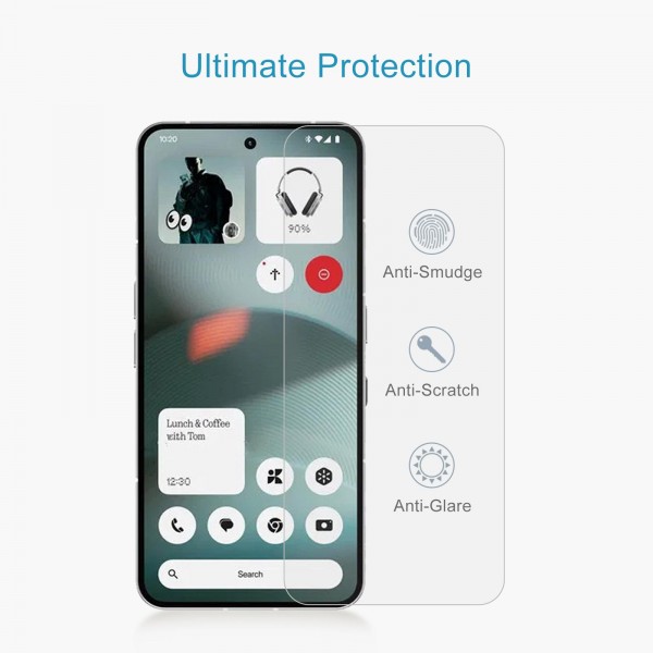 For Nothing Phone 3 50pcs 0.26mm 9H 2.5D Tempered Glass Film