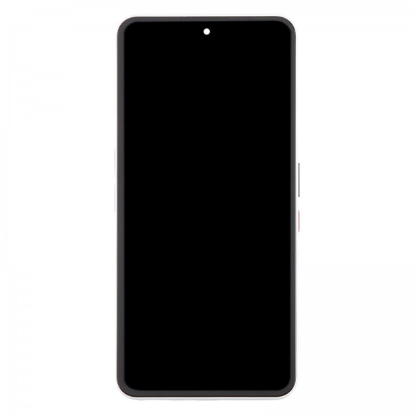 For Nothing Phone 3a A059 AMOLED Original LCD Screen Digitizer Full Assembly with Frame (White)