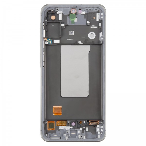 For Samsung Galaxy A56 SM-A566B 6.67 inch OLED LCD Screen Digitizer Full Assembly with Frame (Grey)