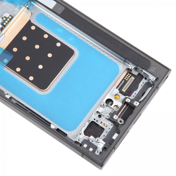 For Samsung Galaxy S24 Ultra SM-S928B 6.78 inch OLED LCD Screen Digitizer Full Assembly with Frame (Grey)