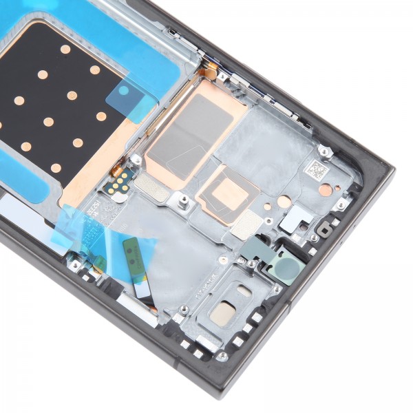 For Samsung Galaxy S24 Ultra SM-S928B 6.78 inch OLED LCD Screen Digitizer Full Assembly with Frame (Grey)