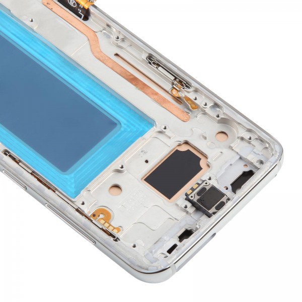 For Samsung Galaxy S8 SM-G950F 5.7 inch TFT LCD Screen Digitizer Full Assembly with Frame (Silver)
