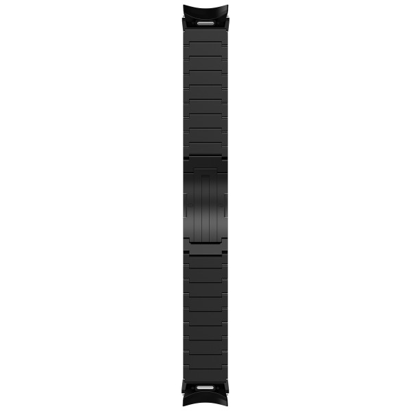 For Samsung Galaxy Watch6/6 Classic/5/5 Pro Button Style One-bead Metal Watch Band(Black)